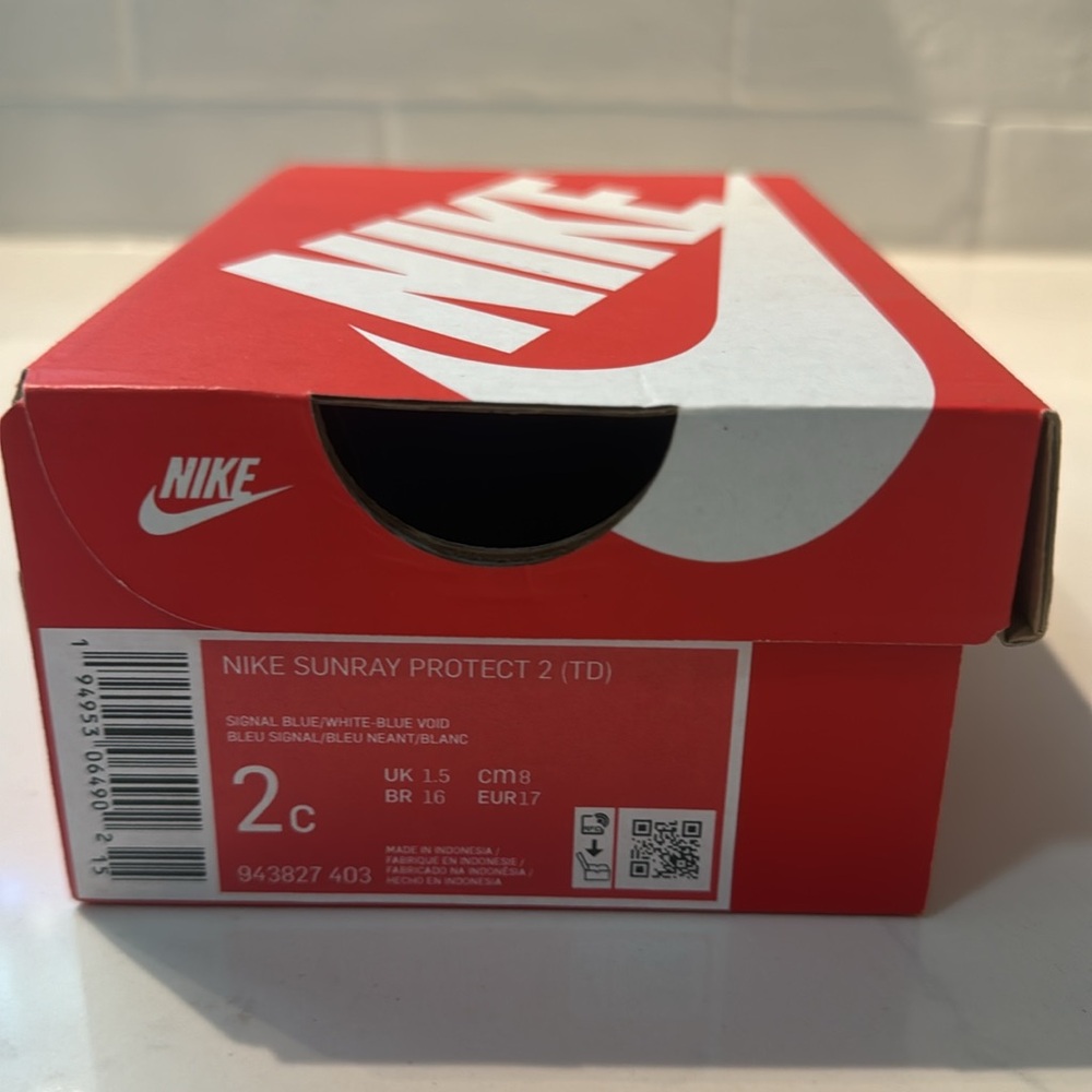 Nike Baby Boy’s Sunray Protect 2 Velcro Sandals - Picture 5 of 5